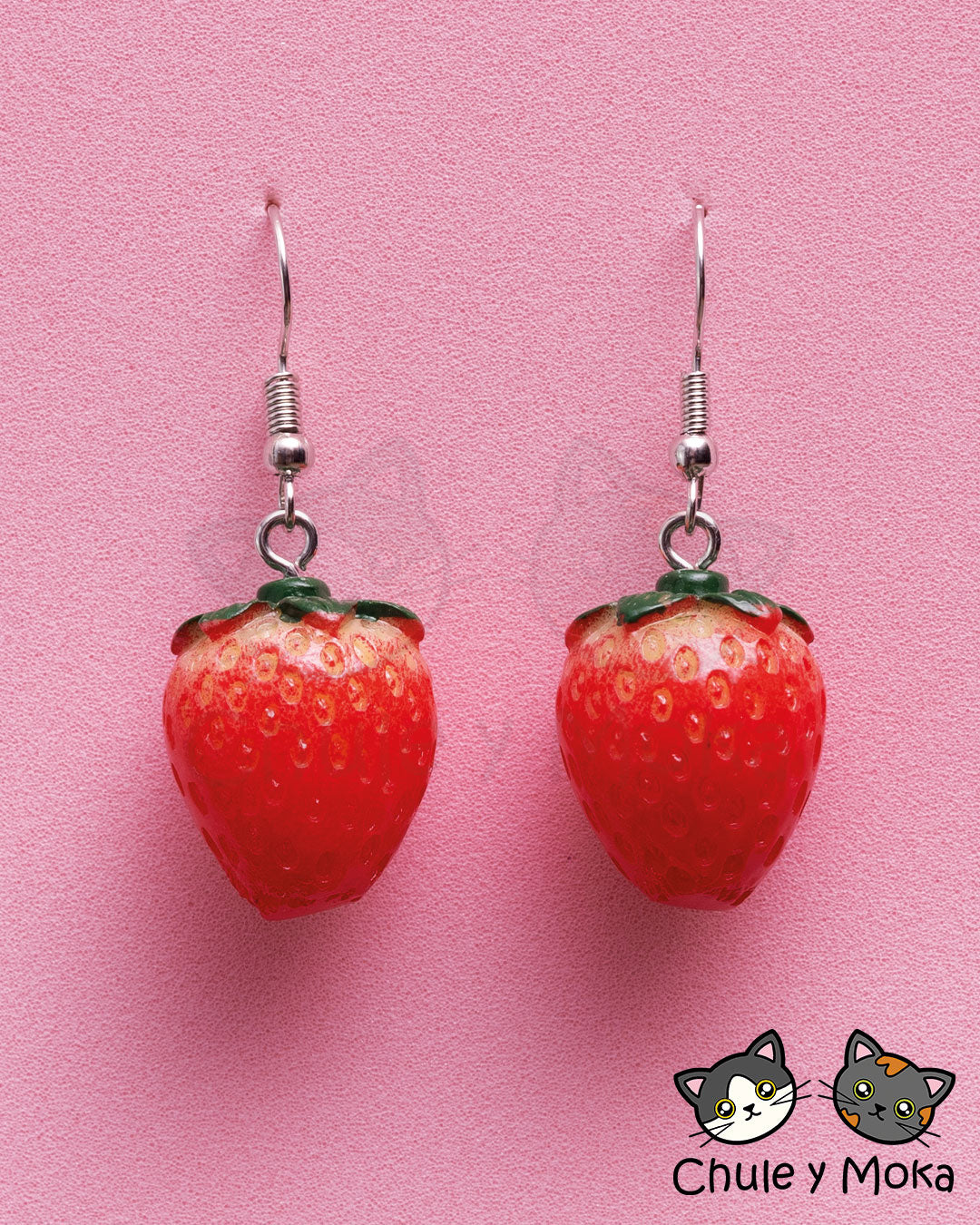 Aretes de Fresas