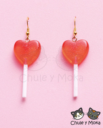 Aretitos de Paletita de Corazón