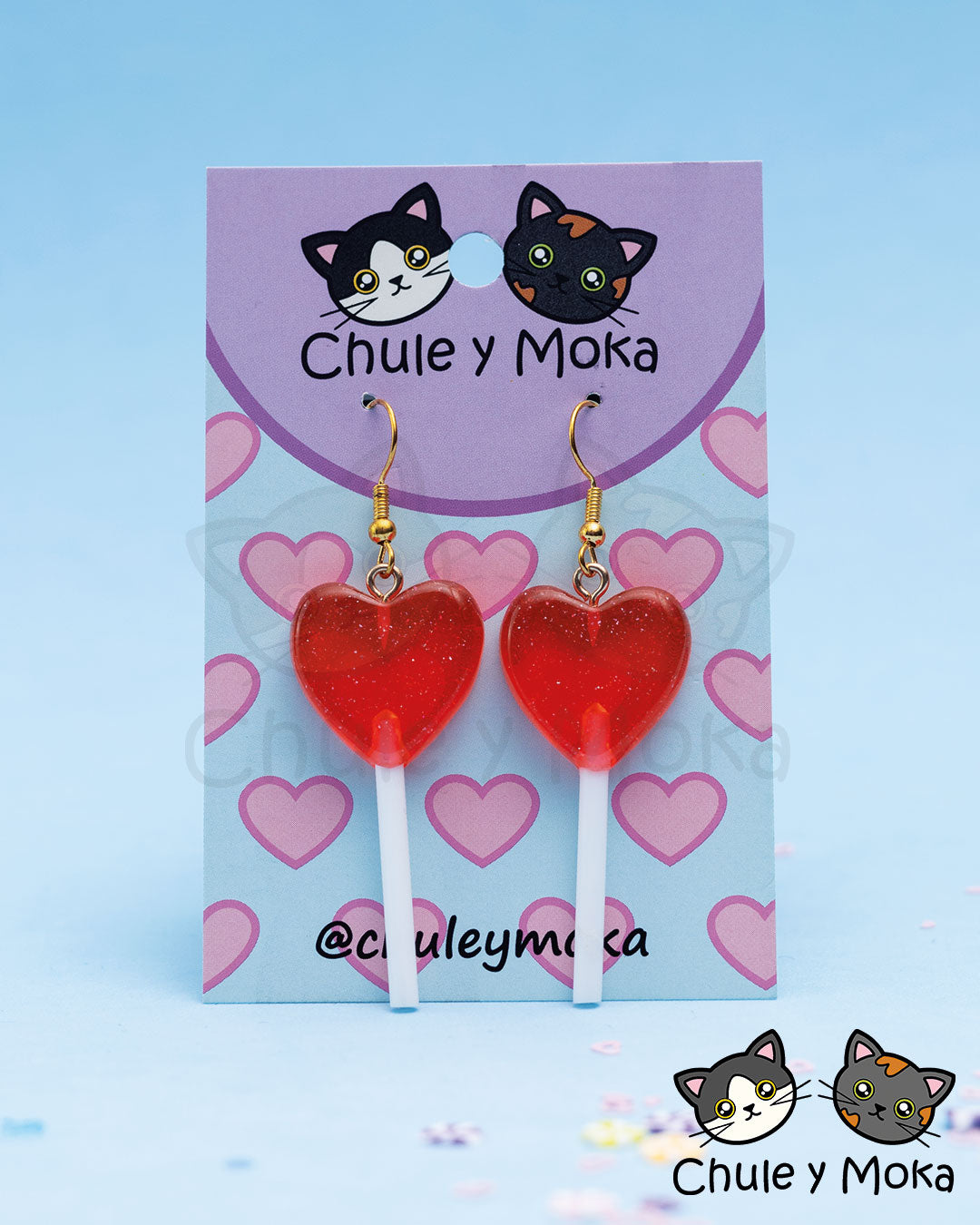 Aretitos de Paletita de Corazón